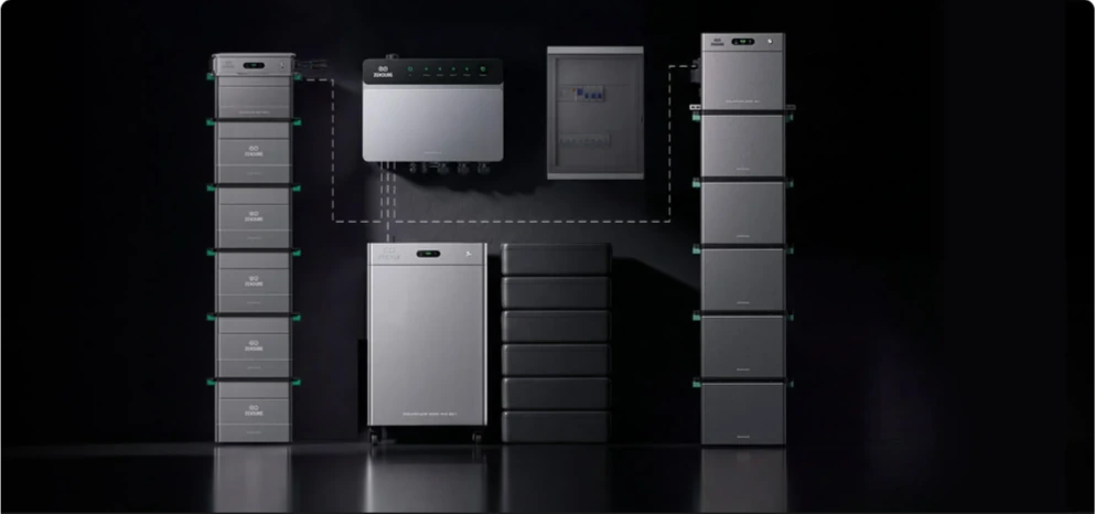 Zendure PowerHub avec système SolarFlow et batteries extensibles